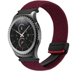 20mm 磁気バックル 編み込み時計ベルト Samsung Gear S2 Classic用 Samsung Galaxy Watch 7用
