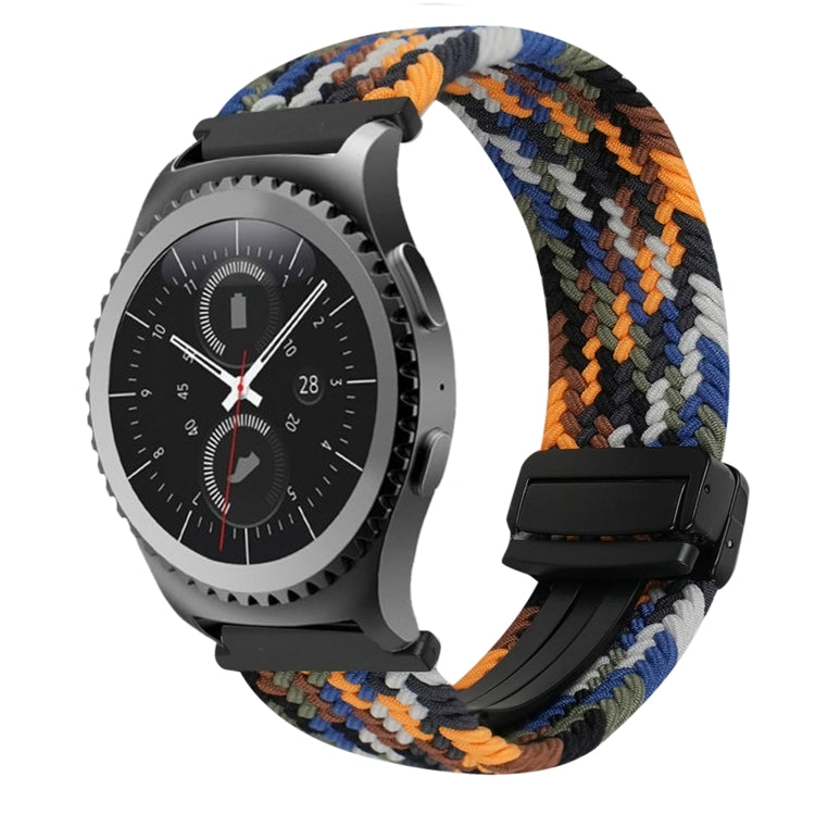 20mm 磁気バックル 編み込み時計ベルト Samsung Gear S2 Classic用 Samsung Galaxy Watch 7用