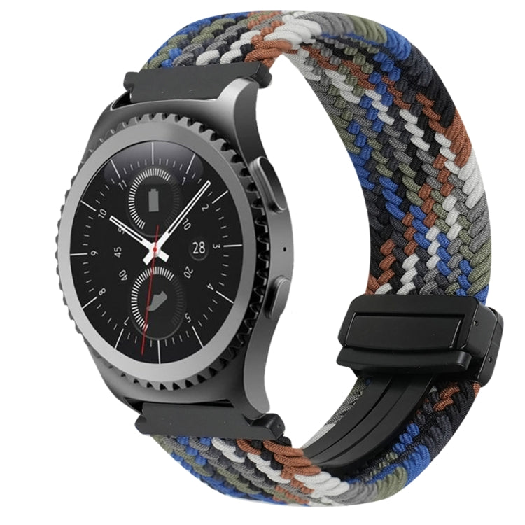 20mm 磁気バックル 編み込み時計ベルト Samsung Gear S2 Classic用 Samsung Galaxy Watch 7用