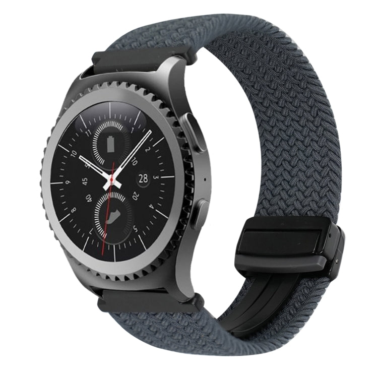 20mm 磁気バックル 編み込み時計ベルト Samsung Gear S2 Classic用 Samsung Galaxy Watch 7用