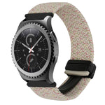20mm 磁気バックル 編み込み時計ベルト Samsung Gear S2 Classic用 Samsung Galaxy Watch 7用