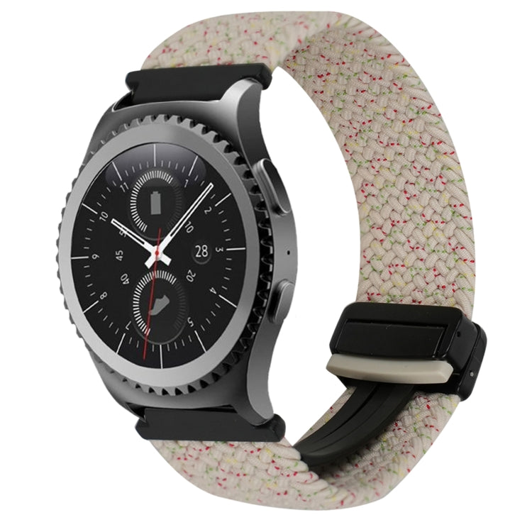 20mm 磁気バックル 編み込み時計ベルト Samsung Gear S2 Classic用 Samsung Galaxy Watch 7用