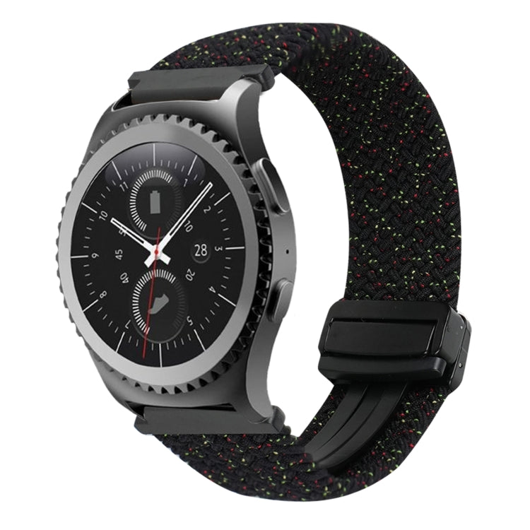 20mm 磁気バックル 編み込み時計ベルト Samsung Gear S2 Classic用 Samsung Galaxy Watch 7用
