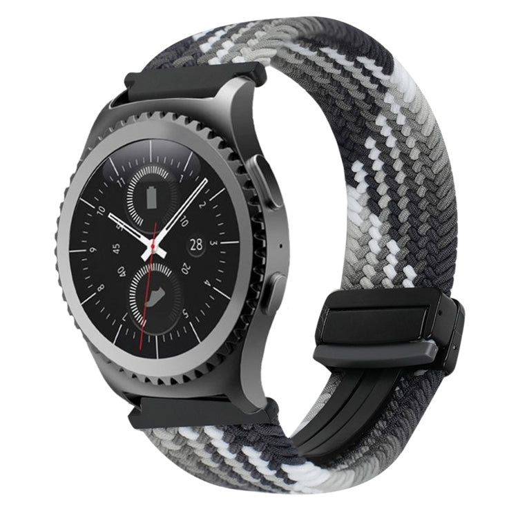 20mm 磁気バックル 編み込み時計ベルト Samsung Gear S2 Classic用 Samsung Galaxy Watch 7用