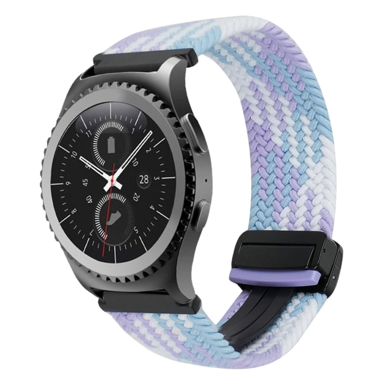 20mm 磁気バックル 編み込み時計ベルト Samsung Gear S2 Classic用 Samsung Galaxy Watch 7用