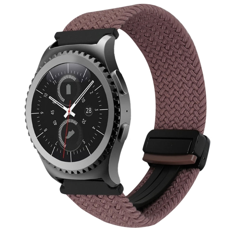 20mm 磁気バックル 編み込み時計ベルト Samsung Gear S2 Classic用 Samsung Galaxy Watch 7用