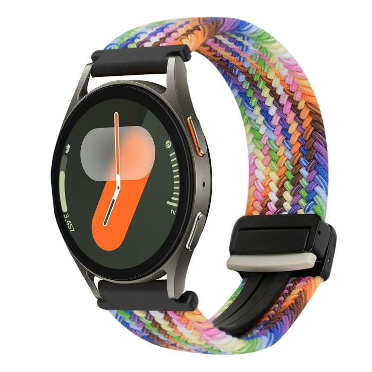 20mm 磁気バックル 編み込み時計ベルト Samsung Gear S2 Classic用 Samsung Galaxy Watch 7用