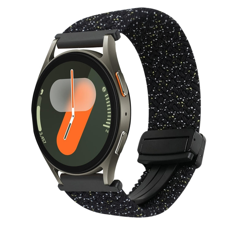 20mm 磁気バックル 編み込み時計ベルト Samsung Gear S2 Classic用 Samsung Galaxy Watch 7用
