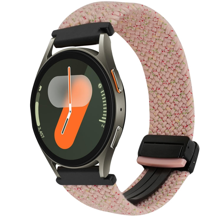 20mm 磁気バックル 編み込み時計ベルト Samsung Gear S2 Classic用 Samsung Galaxy Watch 7用