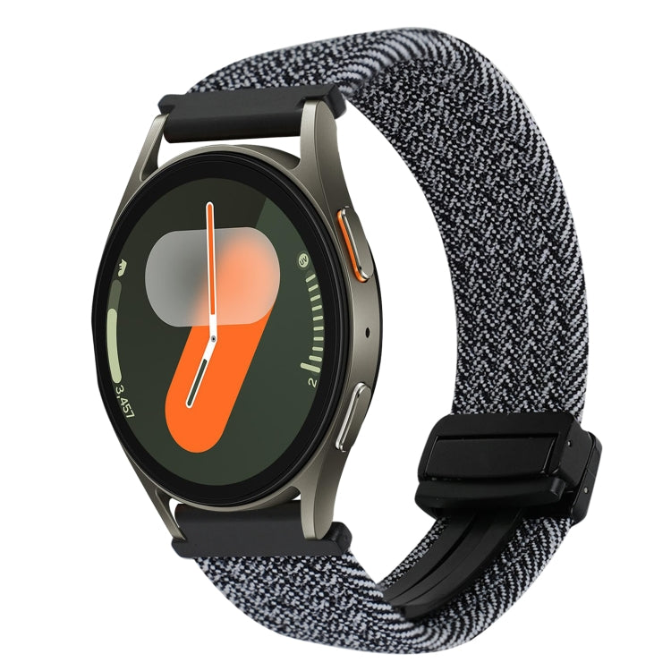 20mm 磁気バックル 編み込み時計ベルト Samsung Gear S2 Classic用 Samsung Galaxy Watch 7用
