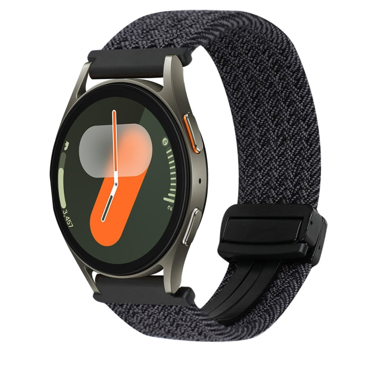 20mm 磁気バックル 編み込み時計ベルト Samsung Gear S2 Classic用 Samsung Galaxy Watch 7用
