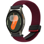 20mm 磁気バックル 編み込み時計ベルト Samsung Gear S2 Classic用 Samsung Galaxy Watch 7用