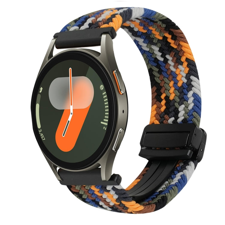 20mm 磁気バックル 編み込み時計ベルト Samsung Gear S2 Classic用 Samsung Galaxy Watch 7用