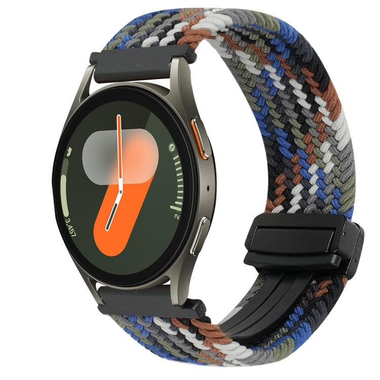 20mm 磁気バックル 編み込み時計ベルト Samsung Gear S2 Classic用 Samsung Galaxy Watch 7用