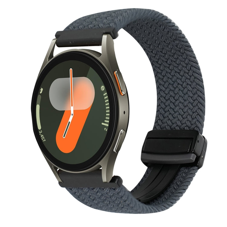 20mm 磁気バックル 編み込み時計ベルト Samsung Gear S2 Classic用 Samsung Galaxy Watch 7用