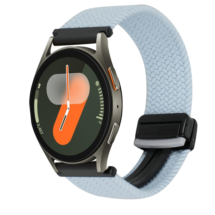20mm 磁気バックル 編み込み時計ベルト Samsung Gear S2 Classic用 Samsung Galaxy Watch 7用