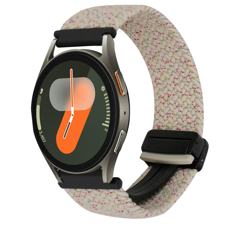 20mm 磁気バックル 編み込み時計ベルト Samsung Gear S2 Classic用 Samsung Galaxy Watch 7用