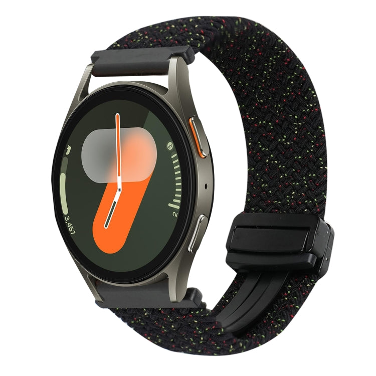 20mm 磁気バックル 編み込み時計ベルト Samsung Gear S2 Classic用 Samsung Galaxy Watch 7用