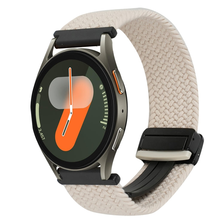 20mm 磁気バックル 編み込み時計ベルト Samsung Gear S2 Classic用 Samsung Galaxy Watch 7用