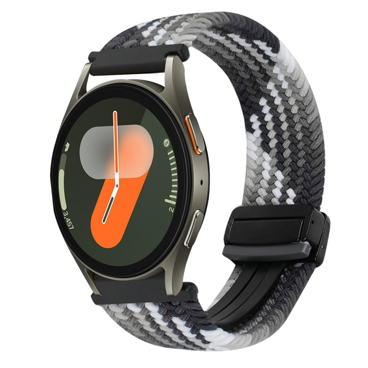 20mm 磁気バックル 編み込み時計ベルト Samsung Gear S2 Classic用 Samsung Galaxy Watch 7用