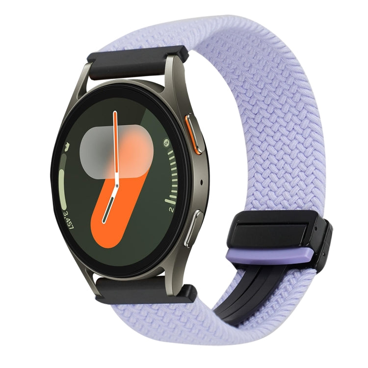 20mm 磁気バックル 編み込み時計ベルト Samsung Gear S2 Classic用 Samsung Galaxy Watch 7用
