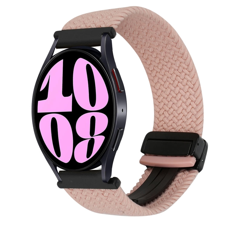 20mm 磁気バックル 編み込み時計ベルト Samsung Galaxy Watch 6用 Samsung Galaxy Watch 5用