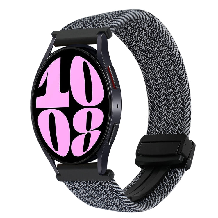 20mm 磁気バックル 編み込み時計ベルト Samsung Galaxy Watch 6用 Samsung Galaxy Watch 5用