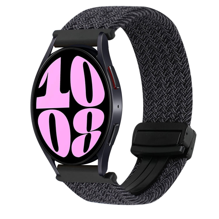 20mm 磁気バックル 編み込み時計ベルト Samsung Galaxy Watch 6用 Samsung Galaxy Watch 5用