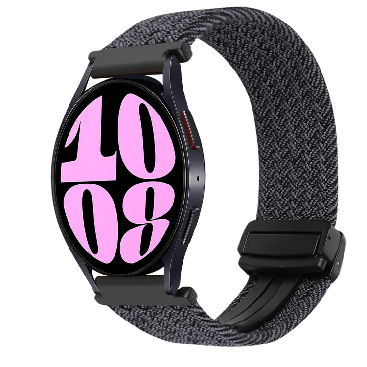 20mm 磁気バックル 編み込み時計ベルト Samsung Galaxy Watch 6用 Samsung Galaxy Watch 5用