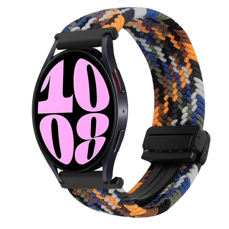 20mm 磁気バックル 編み込み時計ベルト Samsung Galaxy Watch 6用 Samsung Galaxy Watch 5用