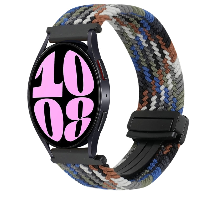 20mm 磁気バックル 編み込み時計ベルト Samsung Galaxy Watch 6用 Samsung Galaxy Watch 5用