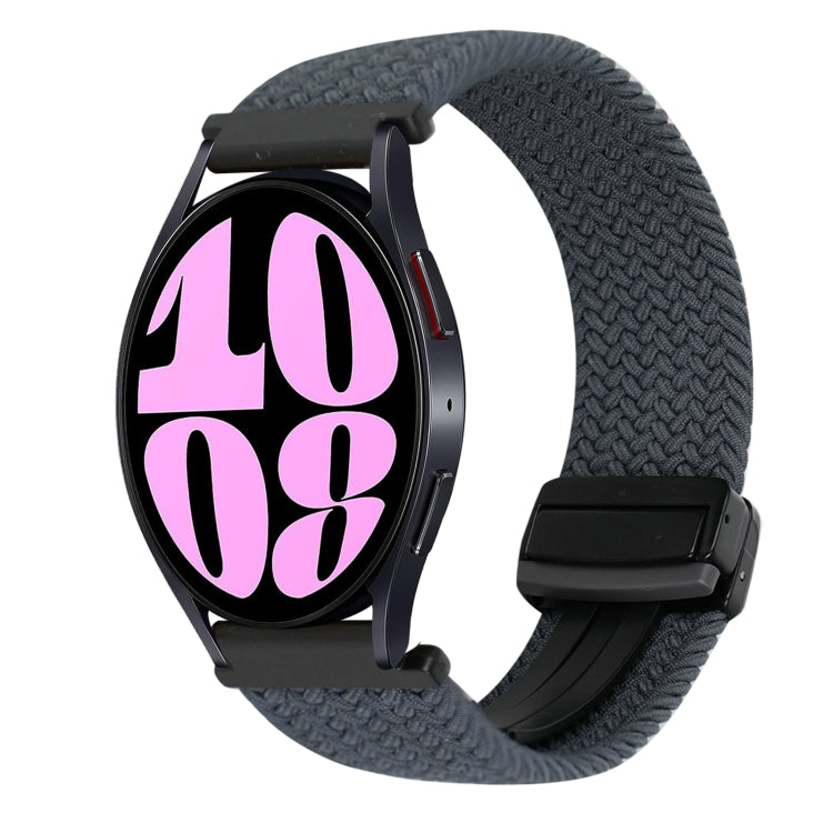20mm 磁気バックル 編み込み時計ベルト Samsung Galaxy Watch 6用 Samsung Galaxy Watch 5用