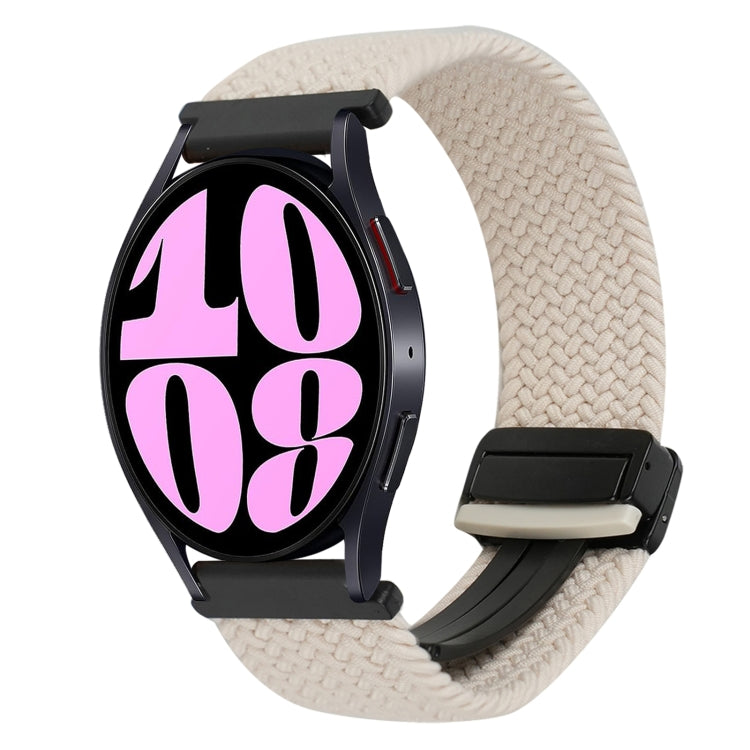 20mm 磁気バックル 編み込み時計ベルト Samsung Galaxy Watch 6用 Samsung Galaxy Watch 5用