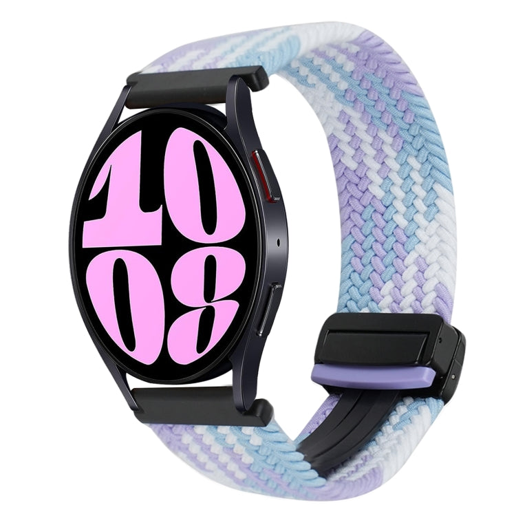 20mm 磁気バックル 編み込み時計ベルト Samsung Galaxy Watch 6用 Samsung Galaxy Watch 5用
