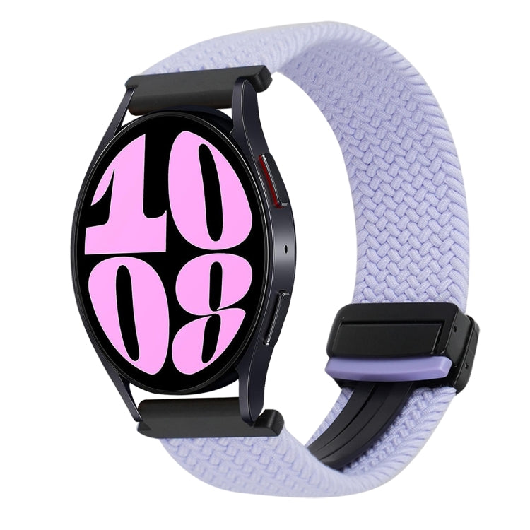 20mm 磁気バックル 編み込み時計ベルト Samsung Galaxy Watch 6用 Samsung Galaxy Watch 5用