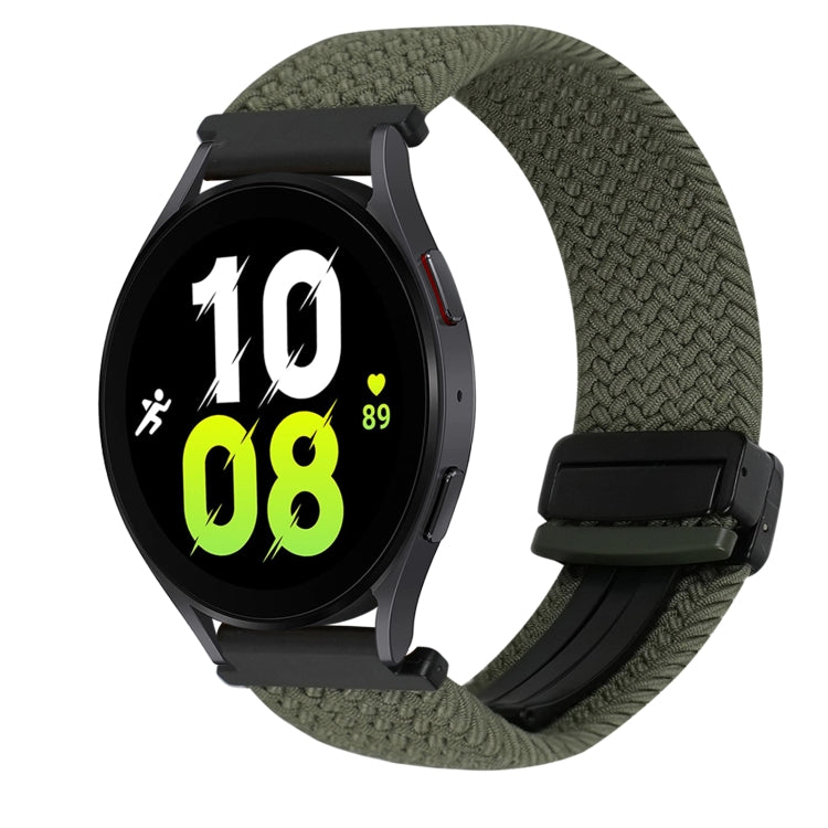 20mm 磁気バックル 編み込み時計ベルト Samsung Galaxy Watch 6用 Samsung Galaxy Watch 5用