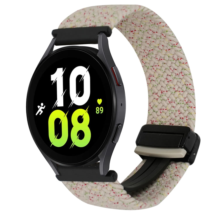 20mm 磁気バックル 編み込み時計ベルト Samsung Galaxy Watch 6用 Samsung Galaxy Watch 5用