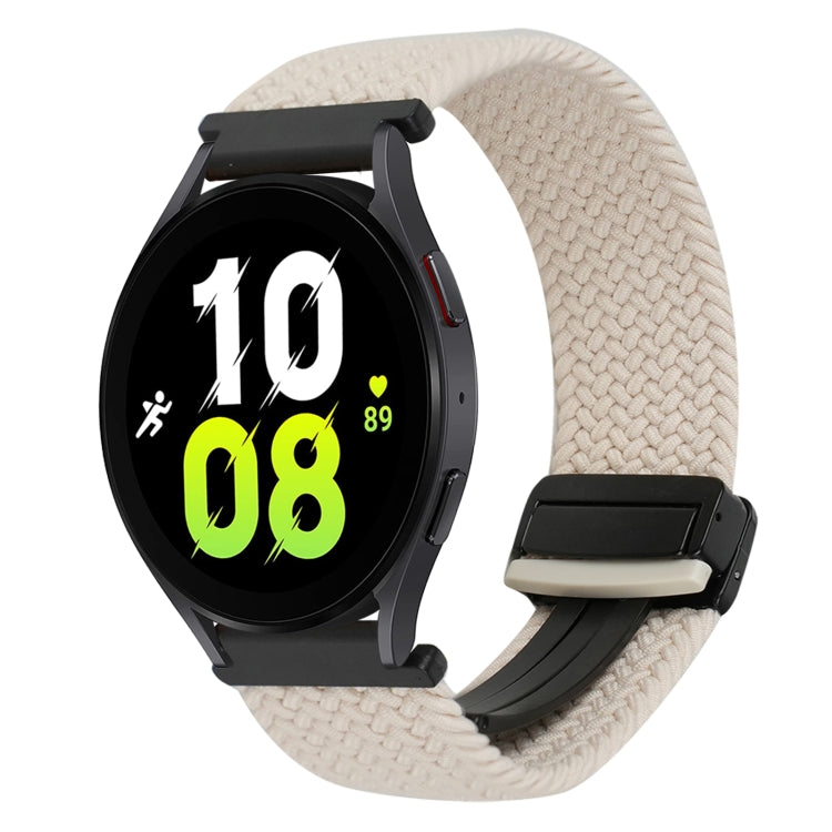 20mm 磁気バックル 編み込み時計ベルト Samsung Galaxy Watch 6用 Samsung Galaxy Watch 5用
