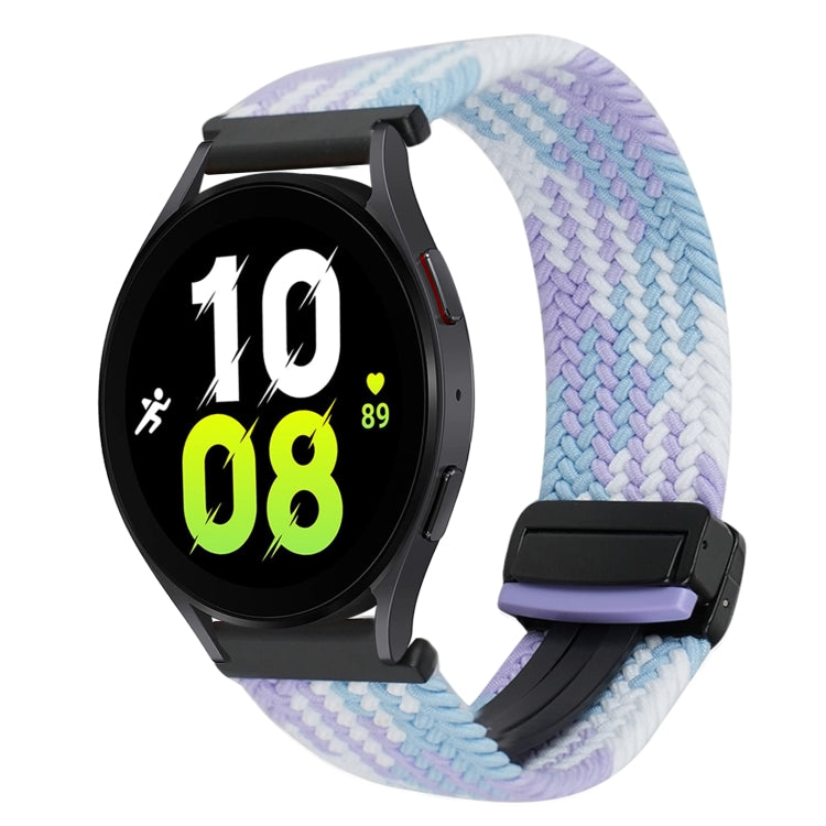 20mm 磁気バックル 編み込み時計ベルト Samsung Galaxy Watch 6用 Samsung Galaxy Watch 5用