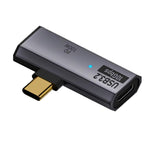USB-C / Type-C オスからデュアル Type-C メス USB3.2/10Gbps OTG コンバーター PD100W 充電アダプター、デュアル Type-C