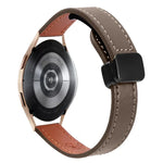 スリムマグネティックバックル20mmマイクロファイバーレザーウォッチバンド, Samsung Galaxy Watch 4 40 / 44mm用, Samsung Galaxy Watch 4 Classic 42 / 46mm用