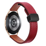 スリムマグネティックバックル20mmマイクロファイバーレザーウォッチバンド, Samsung Galaxy Watch 4 40 / 44mm用, Samsung Galaxy Watch 4 Classic 42 / 46mm用