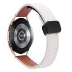 スリムマグネティックバックル20mmマイクロファイバーレザーウォッチバンド, Samsung Galaxy Watch 4 40 / 44mm用, Samsung Galaxy Watch 4 Classic 42 / 46mm用