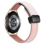 スリムマグネティックバックル20mmマイクロファイバーレザーウォッチバンド, Samsung Galaxy Watch 4 40 / 44mm用, Samsung Galaxy Watch 4 Classic 42 / 46mm用