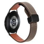 スリムマグネティックバックル20mmマイクロファイバーレザーウォッチバンド, Samsung Galaxy Watch 4 40 / 44mm用, Samsung Galaxy Watch 4 Classic 42 / 46mm用