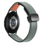スリムマグネティックバックル20mmマイクロファイバーレザーウォッチバンド, Samsung Galaxy Watch 4 40 / 44mm用, Samsung Galaxy Watch 4 Classic 42 / 46mm用