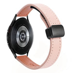 スリムマグネティックバックル20mmマイクロファイバーレザーウォッチバンド, Samsung Galaxy Watch 4 40 / 44mm用, Samsung Galaxy Watch 4 Classic 42 / 46mm用