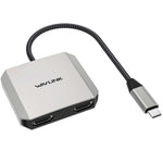 WAVLINK UHP510 Pro 87W PD充電 USB CからデュアルHDコンバーター 4K 60Hzモニターアダプター