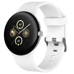 無地スポーツシリコン時計バンド、Google Pixel Watch 4 / Watch 3 45mm用