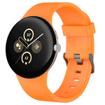 無地スポーツシリコン時計バンド、Google Pixel Watch 4 / Watch 3 45mm用